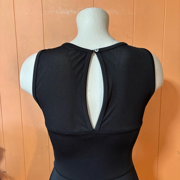 NWT A&F Abercrombie & Fitch Black Skater Dress M - Picture 6 of 10